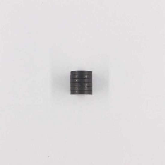Yuvarlak Magnet-Mıknatıs Siyah 17mmx3mm