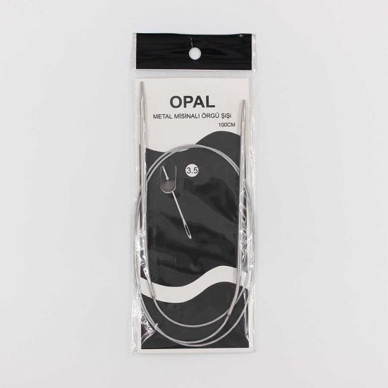 Opal Metal Misinalı Örgü Şiş(100cm)No:3,5